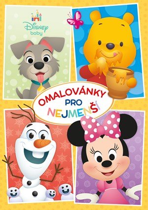 Kolektiv: Disney Baby - Omalovánky pro nejmenší