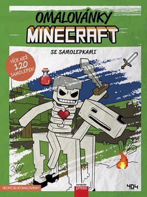 Kolektiv: Omalovánky Minecraft se samolepkami