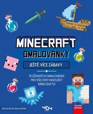 Kolektiv: Omalovánky Minecraft – Ještě více zábavy