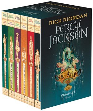 Rick Riordan: PERCY JACKSON - komplet - box