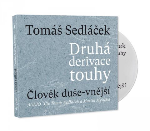 Sedláček Tomáš: Druhá derivace touhy 1: Člověk duše-vnější - CDmp3 (Čte Tomáš Sedláček a Ma