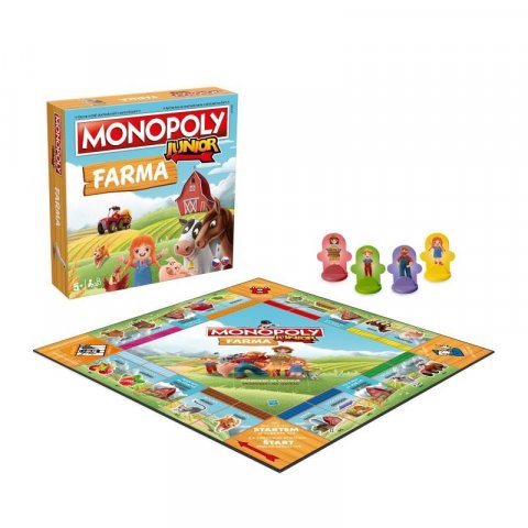 neuveden: Monopoly Junior Farma CZ