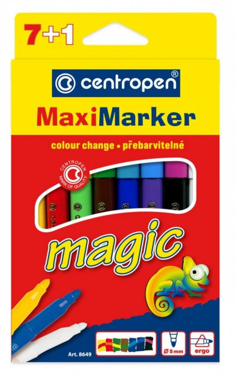 neuveden: Centropen Značkovač 8649 magic (8 ks)