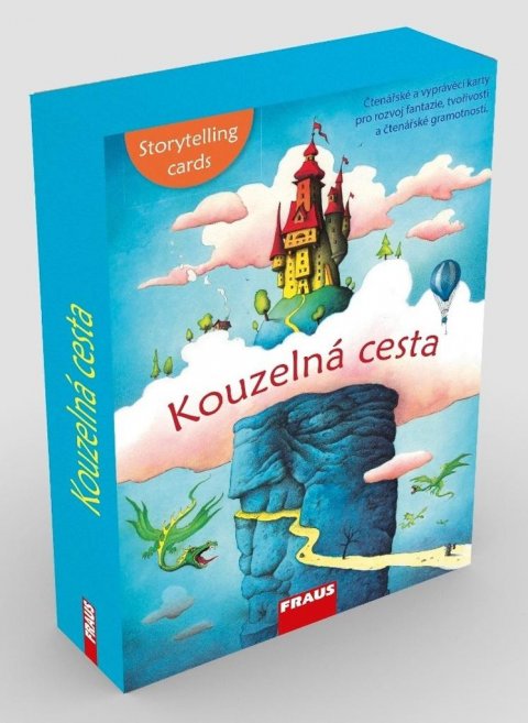 Bubeníčková Petra: Kouzelná cesta - Čtenářské a vyprávěcí karty pro rozvoj fantazie, tvořivost