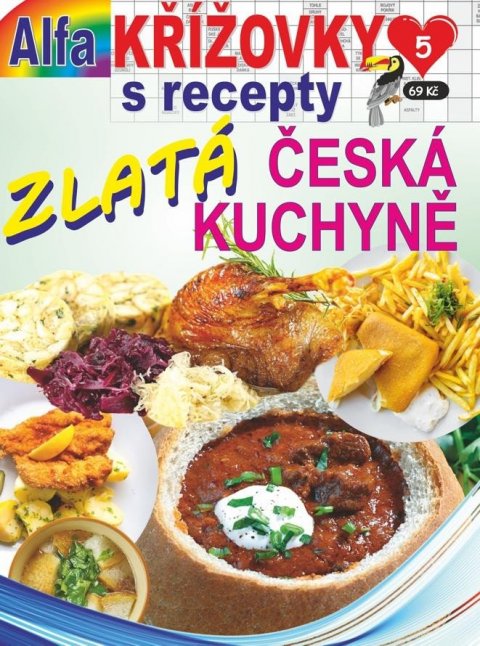 neuveden: Křížovky s recepty 5/2023 - Zlatá jídla české kuchyně