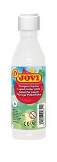 neuveden: JOVI temperová barva 250ml v lahvi bílá