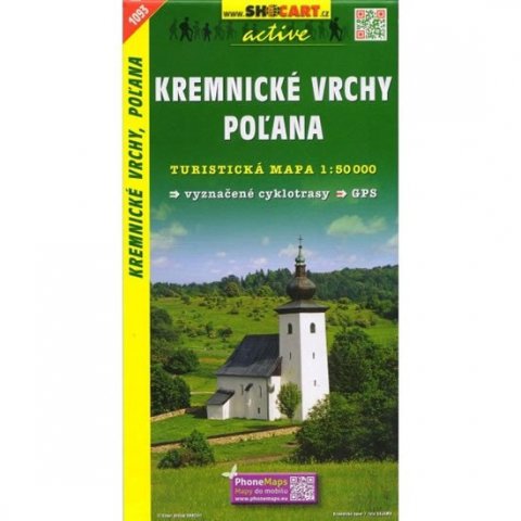 neuveden: SC 1093 Kremnické vrchy, Poľana 1:50 000