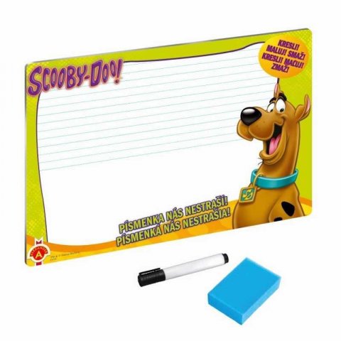 neuveden: Scooby-Doo! Písmenka nás nestraší - Stírací tabulka