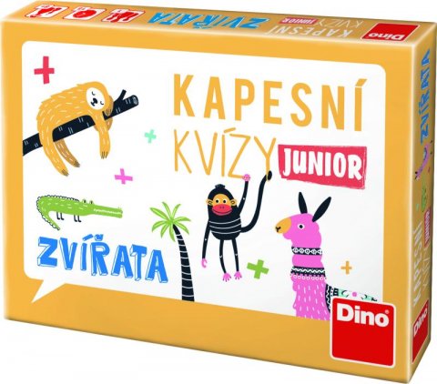 neuveden: DINO Kapesní kvízy Junior - zvířata