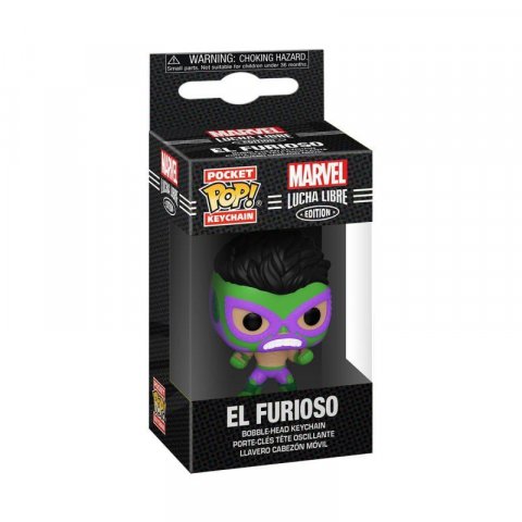 neuveden: Funko POP Keychain: Marvel Luchadores - Hulk (klíčenka)