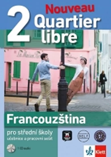 neuveden: Quartier libre Nouveau 2 – učebnice s pracovním sešitem + 2CD