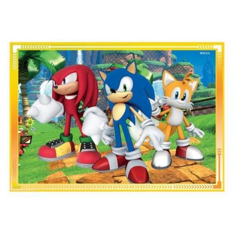 neuveden: Clementoni Puzzle Sonic 4v1