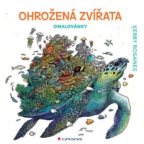 Rosanes Kerby: Ohrožená zvířata - Omalovánky