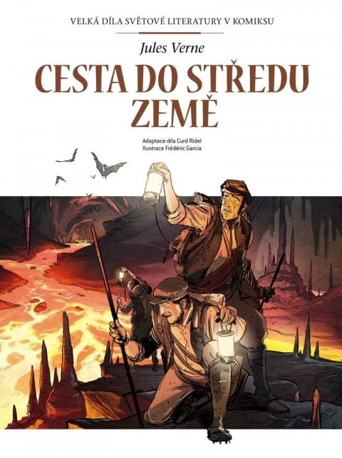 Verne Jules: Cesta do středu Země -  Velká díla světové literatury v komiksu