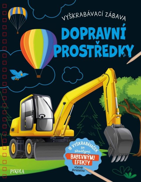 neuveden: Vyškrabávací zábava: Dopravní prostředky