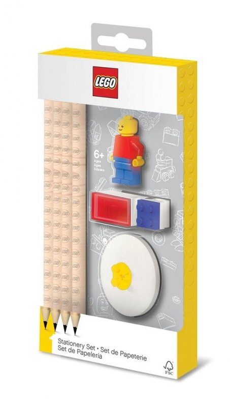 neuveden: LEGO Stationery Set s minifigurkou