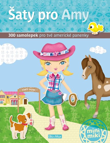 Camel Julie: Šaty pro Amy - kniha samolepek