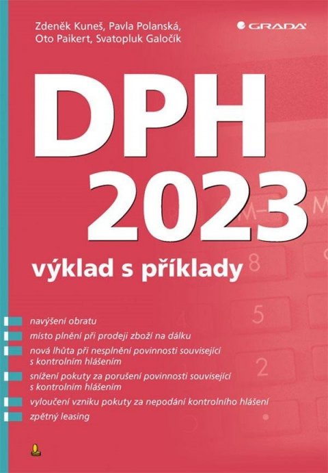 Kuneš Zdeněk: DPH 2023 - výklad s příklady