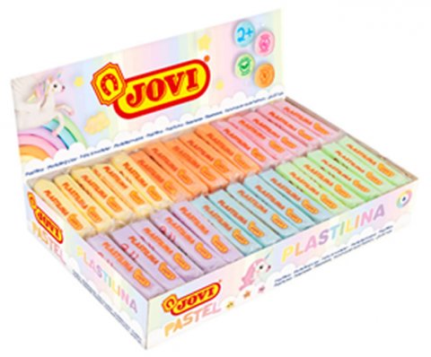 neuveden: JOVI plastelína PASTEL 30x50g (6 pastel