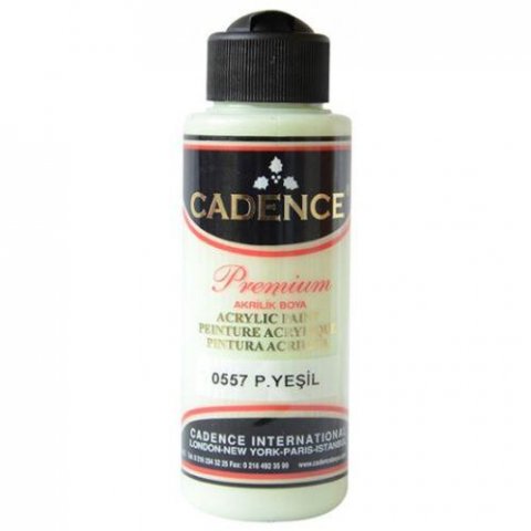 neuveden: Akrylová barva Cadence Premium - pastel green / 70 ml