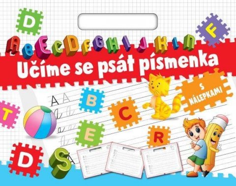 neuveden: Učíme se psát písmenka s nálepkami