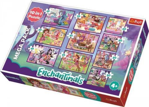 neuveden: Trefl Puzzle Enchantimals 10v1