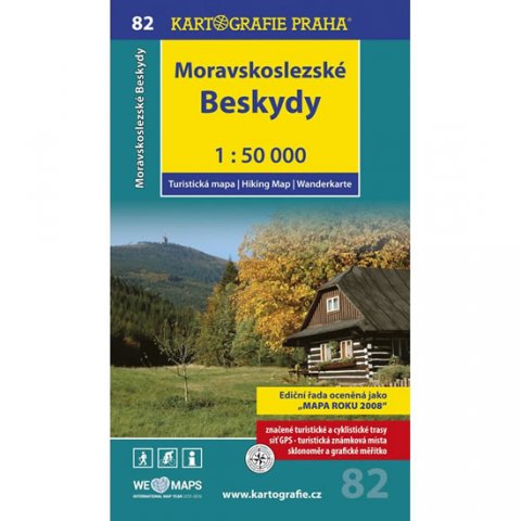 neuveden: 1: 50T (82)-Moravskoslezské Beskydy (turistická mapa)