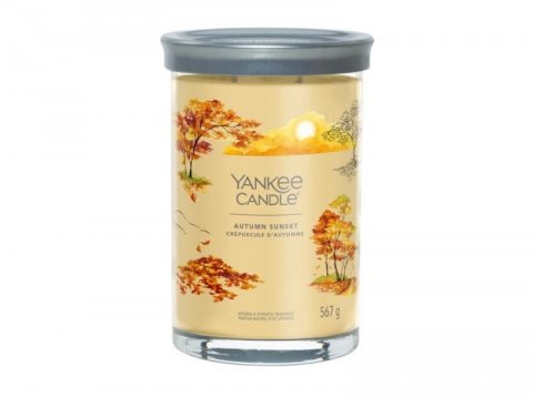 neuveden: YANKEE CANDLE Autumn Sunset svíčka 567g / 2 knoty (Signature tumbler velký 