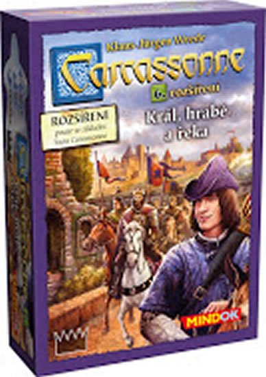 Wrede Klaus-Jürgen: Carcassonne: Král, hrabě a řeka (6. rozšíření)