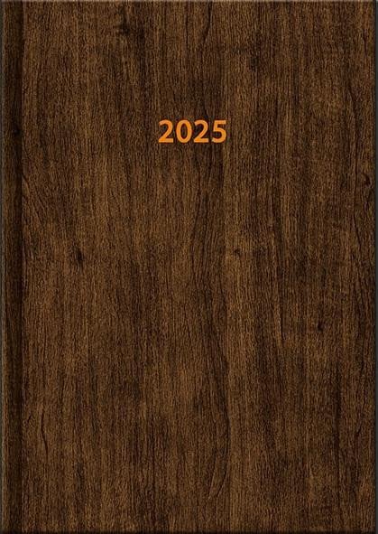 neuveden: Diář 2025 Wood, denní A5