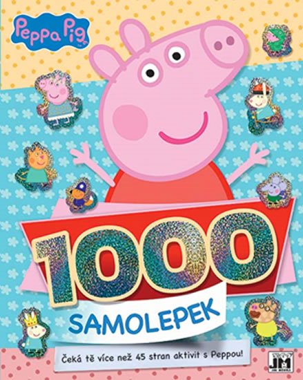 neuveden: Prasátko Peppa - 1000 samolepek