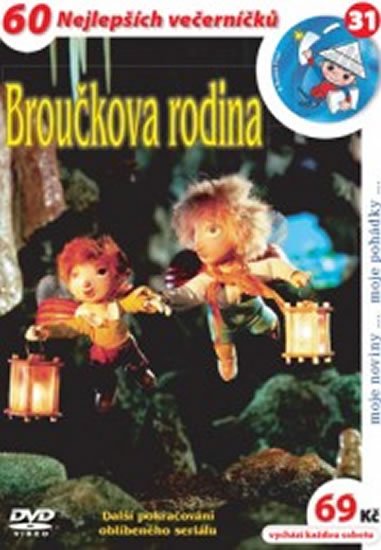 Karafiát Jan: Broučkova rodina - DVD