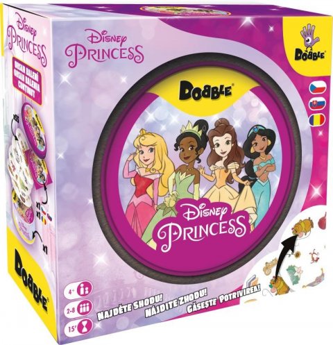 neuveden: Dobble Disney Princezny - postřehová hra