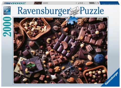 neuveden: Ravensburger Puzzle - Čokoláda a karamel 2000 dílků