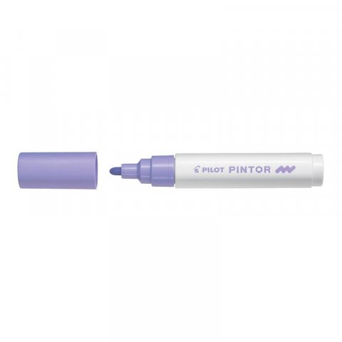 neuveden: PILOT Pintor Medium akrylový popisovač 1,5-2,2mm - pastelový fialový