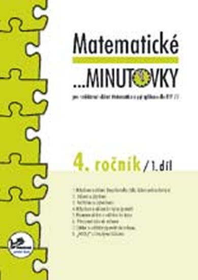 Mikulenková Hana: Matematické minutovky pro 4. ročník/ 1. díl - 4. ročník