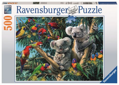 neuveden: Puzzle Koaly na stromě 500 dílků