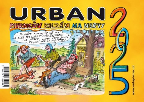 Urban Petr: Kalendář Urban 2025 - Pivrncův balzám na nervy