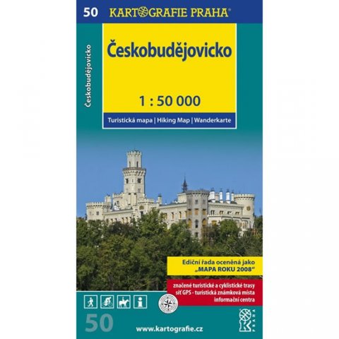 neuveden: 1: 50T (50)-Českobudějovicko (turistická mapa)