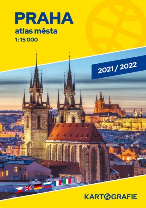 neuveden: Praha - 1:15 000 atlas města