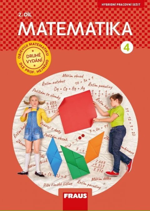 Hejný Milan: Matematika 4/2 dle prof. Hejného - Hybridní pracovní sešit / nová generace