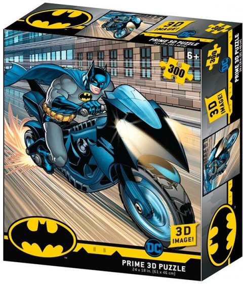 neuveden: Puzzle 3D - Batcycle / 300 dílků