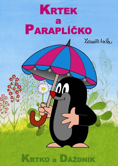 Miler Zdeněk: Krtek a paraplíčko - omalovánky A4