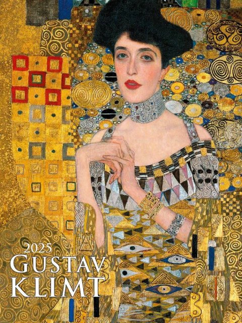 neuveden: Kalendář 2025 Gustav Klimt, nástěnný, 42 x 56 cm