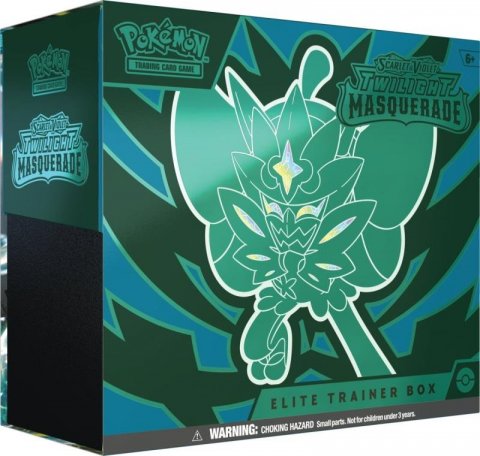 neuveden: Pokémon TCG: Scarlet & Violet 06 Twilight Masquerade - Elite Trainer Box