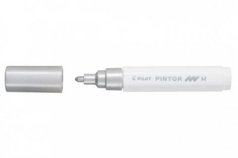 neuveden: PILOT Pintor Medium akrylový popisovač 1,5-2,2mm - stříbrný