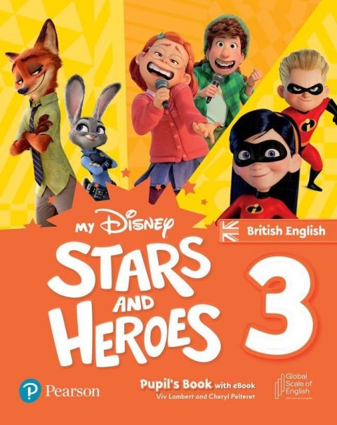 Pelteret Cheryl, Lambert Viv: My Disney Stars and Heroes 3 Pupil´s Book with eBook BE