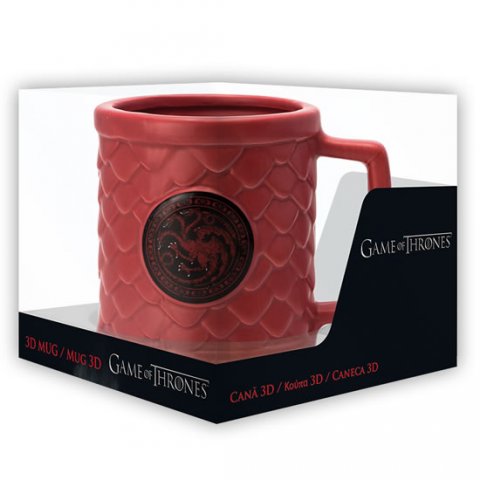 neuveden: Hrnek Game of Thrones - Targaryen 3D 500 ml