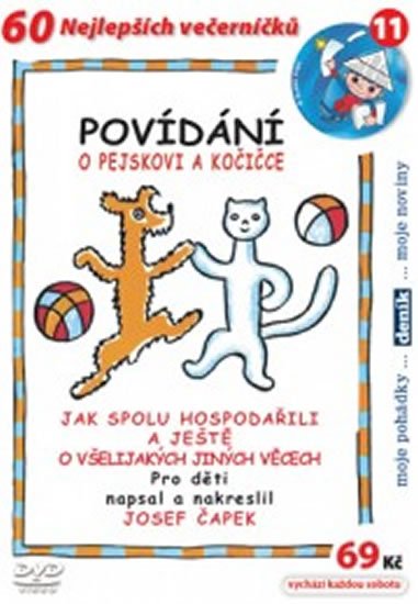 Čapek Josef: Povídání o pejskovi a kočičce - DVD