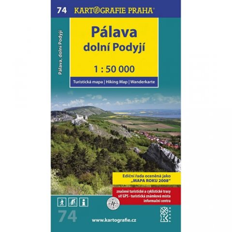 neuveden: 1: 50T (74)-Pálava (turistická mapa)